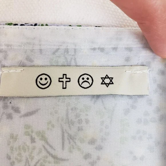 July Morning Floral Ruffle Midi Dress Violet Size Small - Picture 9 of 12